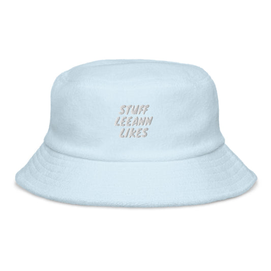 SLLs terry cloth bucket hat