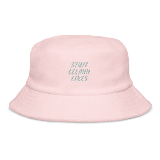 SLLs terry cloth bucket hat